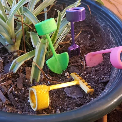 Bộ Dụng Cụ Làm Vườn Mini Cho Ngón Tay