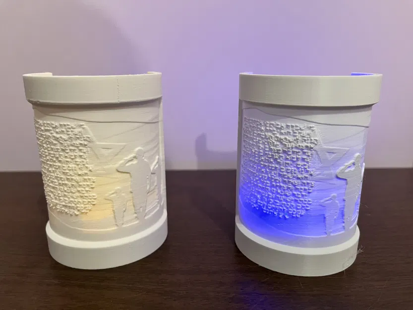 Lời Cầu Nguyện Cho IDF - Đèn Trà/Nến Votive Lithophane | מי שברך לחיילי צה״ל - Image 7
