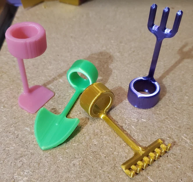 Bộ Dụng Cụ Làm Vườn Mini Cho Ngón Tay - Image 6