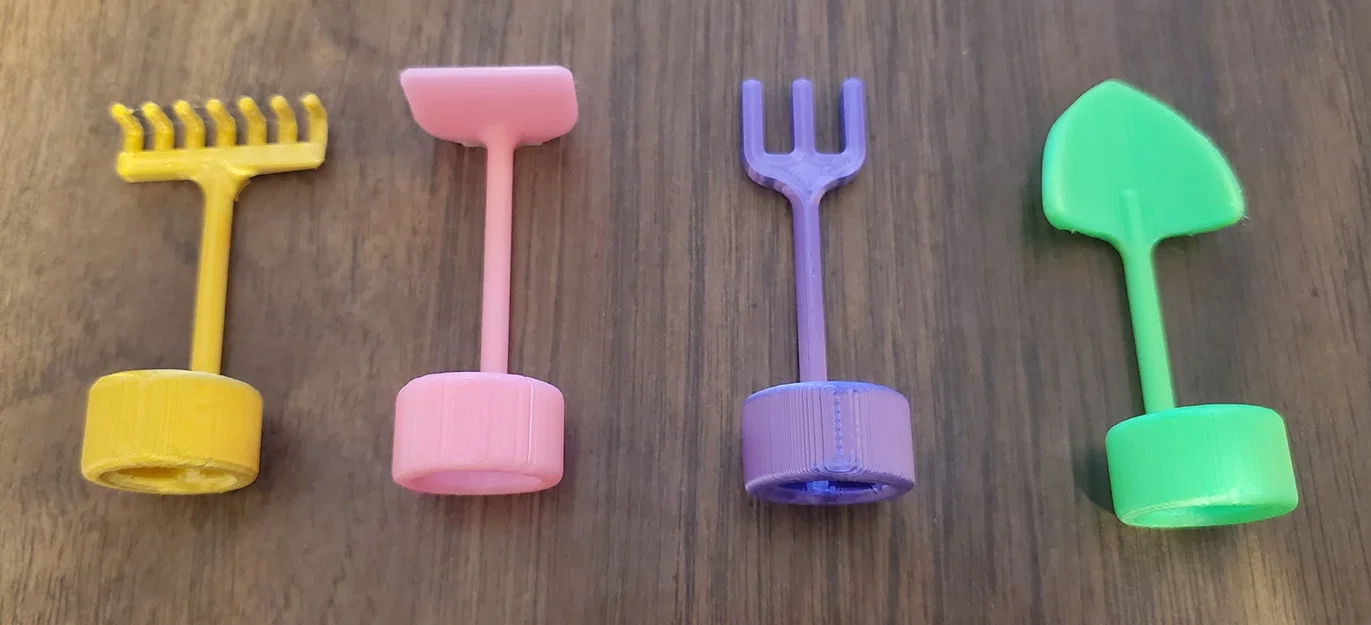 Bộ Dụng Cụ Làm Vườn Mini Cho Ngón Tay - Image 9