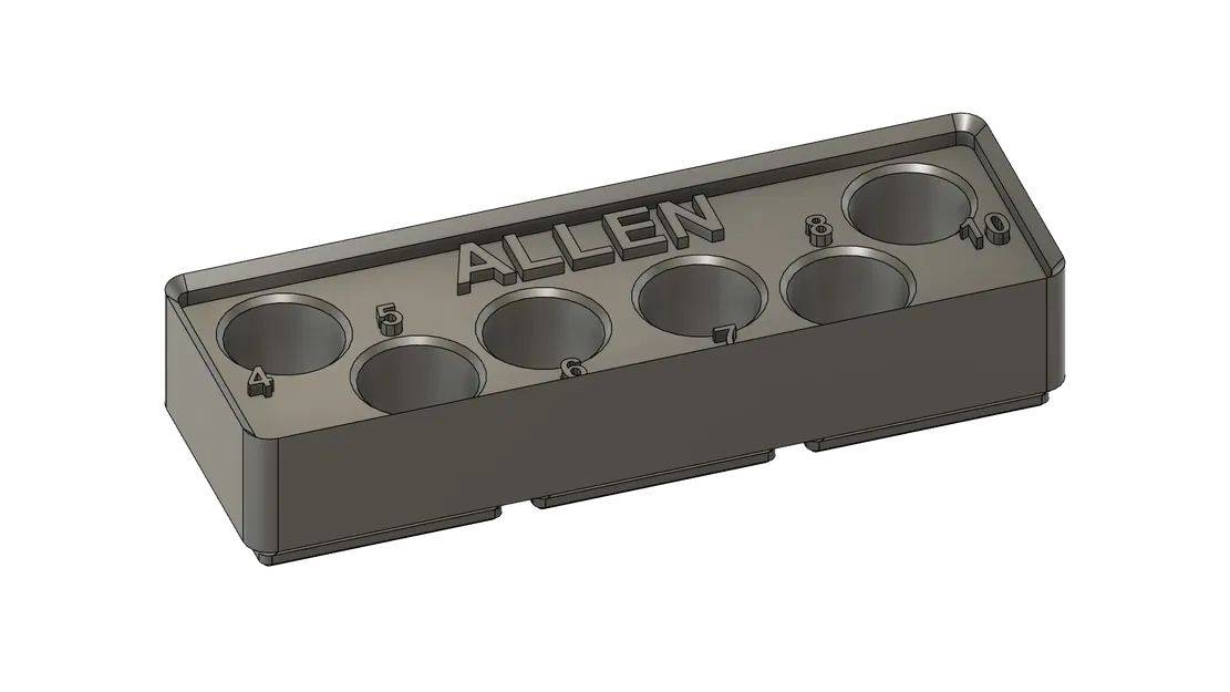 Khay Đựng Tuýp Craftsman/Pittsburgh - Đế Gridfinity - Image 10