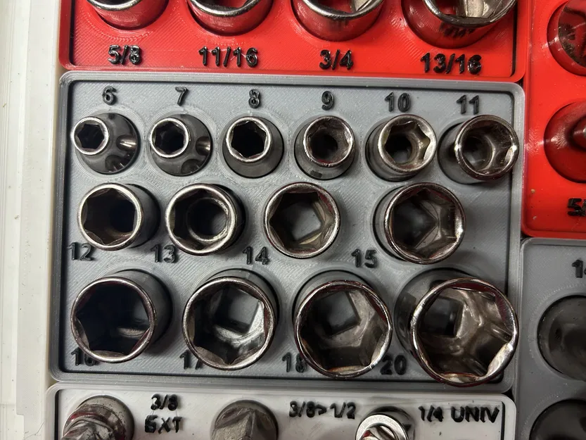 Khay Đựng Tuýp Craftsman/Pittsburgh - Đế Gridfinity - Image 14