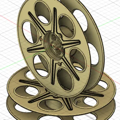 Cuộn Phim Điện Ảnh - Mô Hình Trang Trí