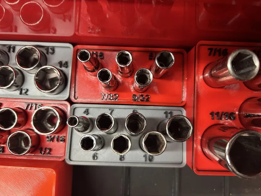 Khay Đựng Tuýp Craftsman/Pittsburgh - Đế Gridfinity - Image 16