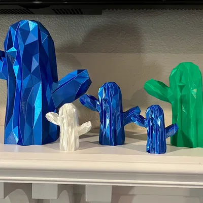 Xương Rồng Low Poly bởi johnbiehler