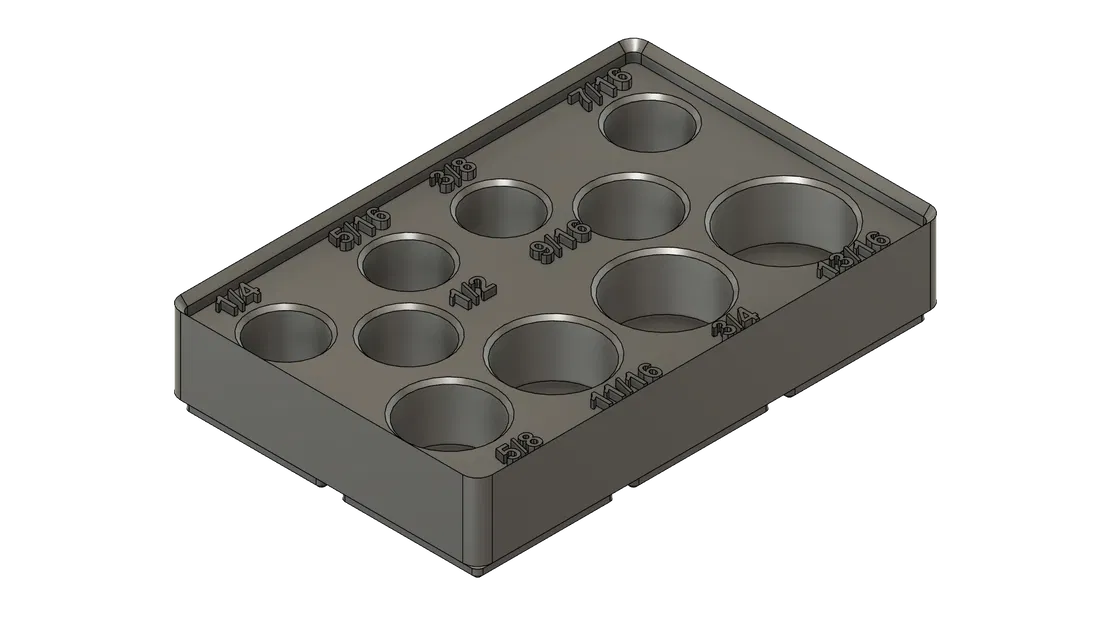 Khay Đựng Tuýp Craftsman/Pittsburgh - Đế Gridfinity - Image 18