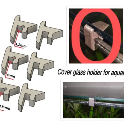 Giá Đỡ Kính Nắp Bể Cá