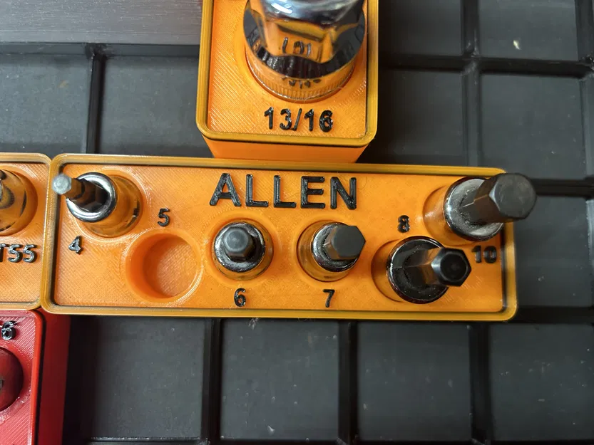 Khay Đựng Tuýp Craftsman/Pittsburgh - Đế Gridfinity - Image 23