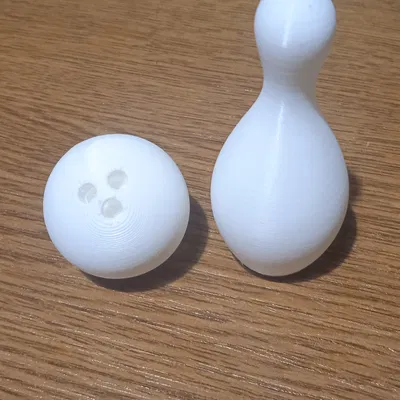 chơi bowling bằng ngón tay