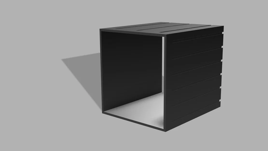 Hộp Tổ Chức Nhà Xưởng Mô-đun - Kích Thước Bên Trong 185x174x220mm - Image 1