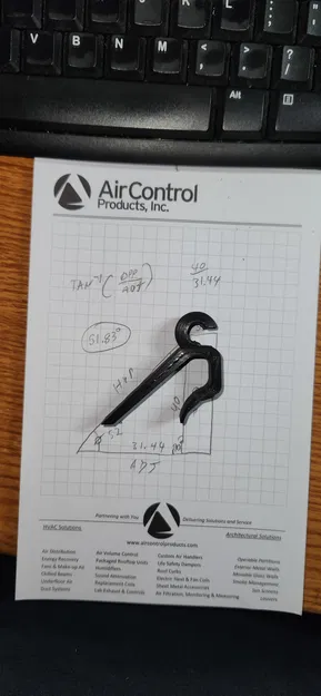 Kẹp Treo Phào Chỉ (Crown Molding Hangar Clip) - Image 1