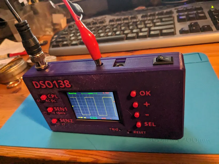 Vỏ DSO138 có Pin 9V MMU-Chữ - Image 2