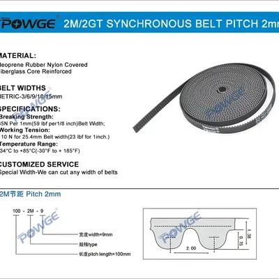 File Step Dây Đai Răng 2GT