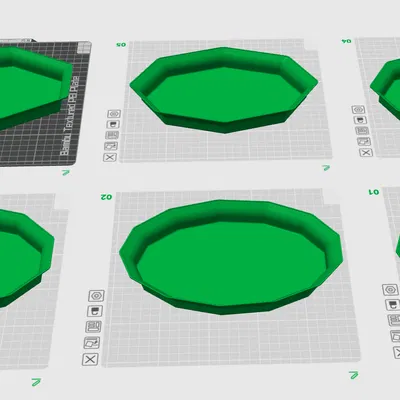 Khay/Tô Low Poly - 37 Kiểu Dáng