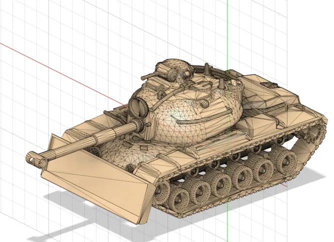 Mẫu Xe Tăng M48A2 Räumpanzer V.2 - Image 1