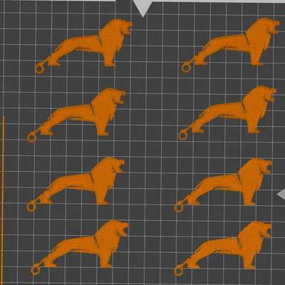 Móc Khóa Man 8 cái