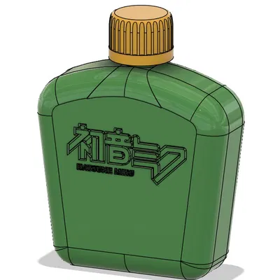 Bình Nước Hatsune Miku cho mục đích cosplay