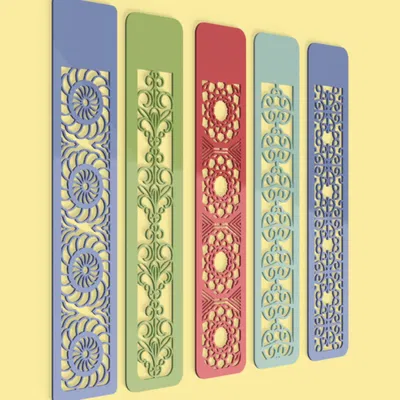 Bộ Sưu Tập Kẹp Sách Hình Học