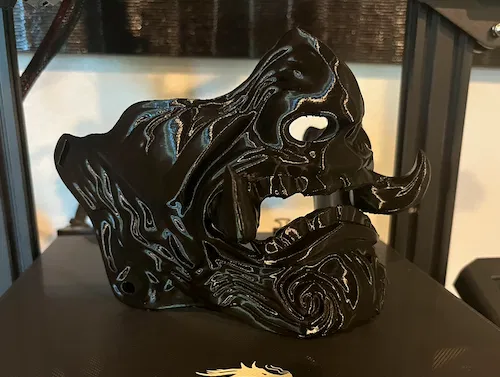 Mặt nạ Samurai Oni (chỉnh sửa) - Image 1