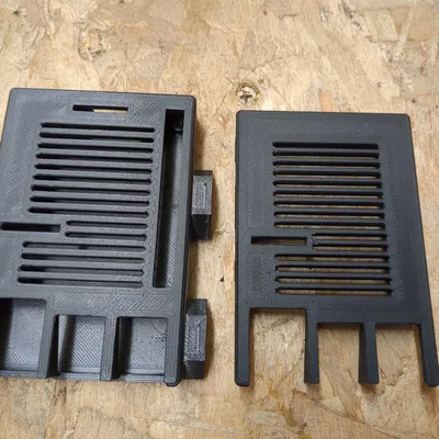 Vỏ Case Tối Giản Raspberry Pi 3B Cho MK4 (Có Cắt Lỗ Jack)