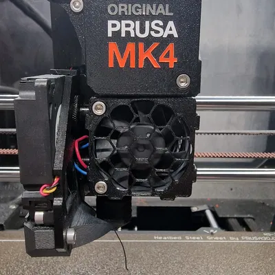 Lưới che quạt/vỏ quạt - Phiên bản Prusa MK4! - 8 mẫu