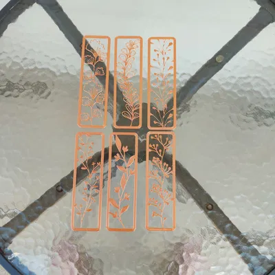 Kẹp Sách Hoa 3D - Bộ 6 Cái Lớn