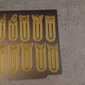 Móc Khóa Sách Hình Bướm 3D - Thumbnail 6