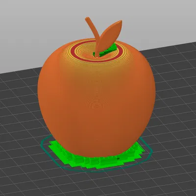 Quả Táo - Mô Hình Trang Trí Cho Fan Apple