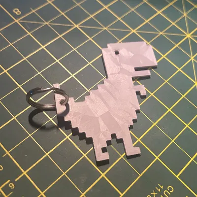 Móc Khóa Khủng Long Google