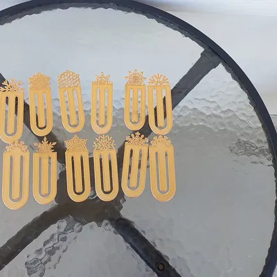 Bookmark Bông Tuyết - 12 Mẫu Độc Đáo