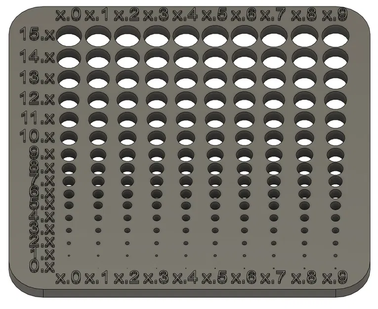 Test Khối Hiệu Chuẩn Lỗ Đo Đường Kính, Có Số Nổi - Image 3