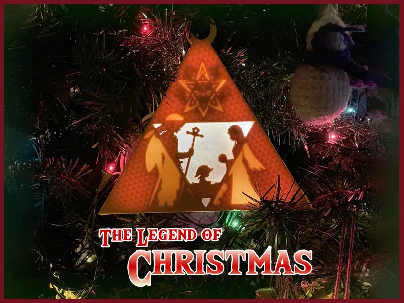 Truyền Thuyết Giáng Sinh (Thử Thách Trang Trí Cây Thông Lễ Hội 2023 - Cảnh Chúa Giáng Sinh Gốc với Link, Zelda và Em Bé) - Image 1