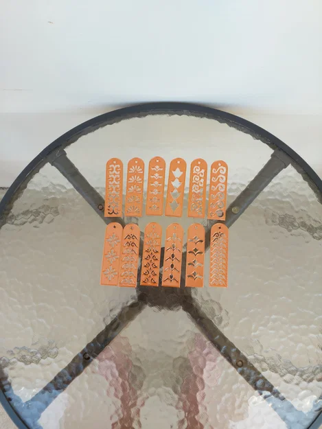 Bookmark Hoa Văn Kiểu Cổ Điển - Đủ Cỡ - Image 3
