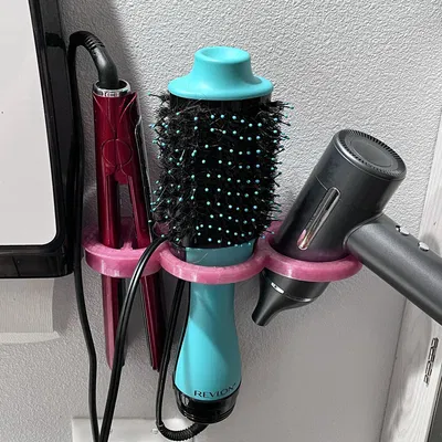 Giá Treo Máy Sấy Tóc, Máy Uốn Tóc & Đầu Cắm Máy Sấy Phun Hơi Tại Nhà
