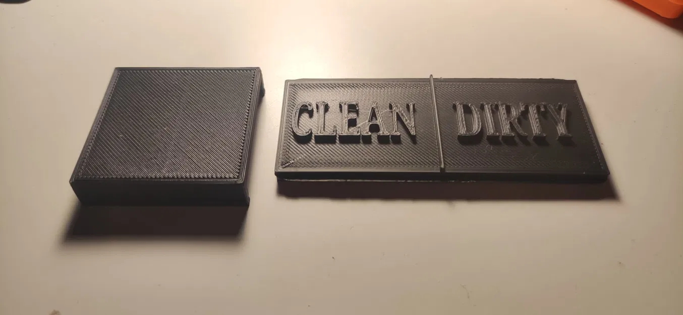 Nhãn Báo Chén Đĩa Sạch Hay Dơ Cho Máy Rửa Chén - Image 3