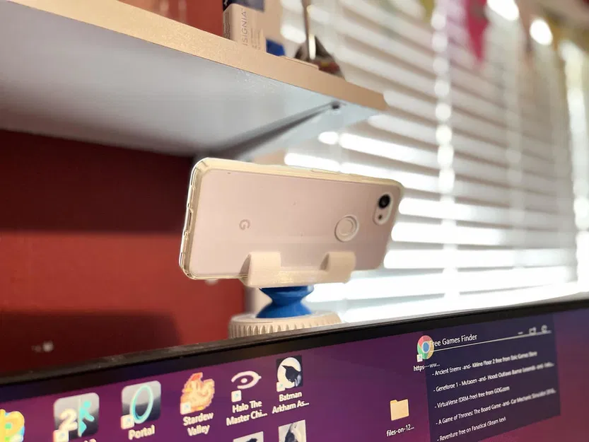 Giá đỡ điện thoại/webcam VESA 100 đa năng điều chỉnh được cho DroidCam - Image 2