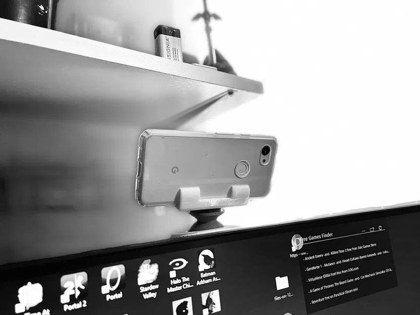 Giá đỡ điện thoại/webcam VESA 100 đa năng điều chỉnh được cho DroidCam - Image 4