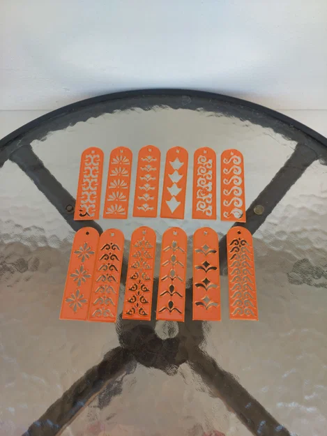 Bookmark Hoa Văn Kiểu Cổ Điển - Đủ Cỡ - Image 4