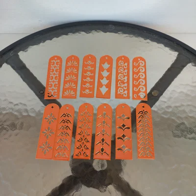 Bookmark Hoa Văn Kiểu Cổ Điển - Đủ Cỡ