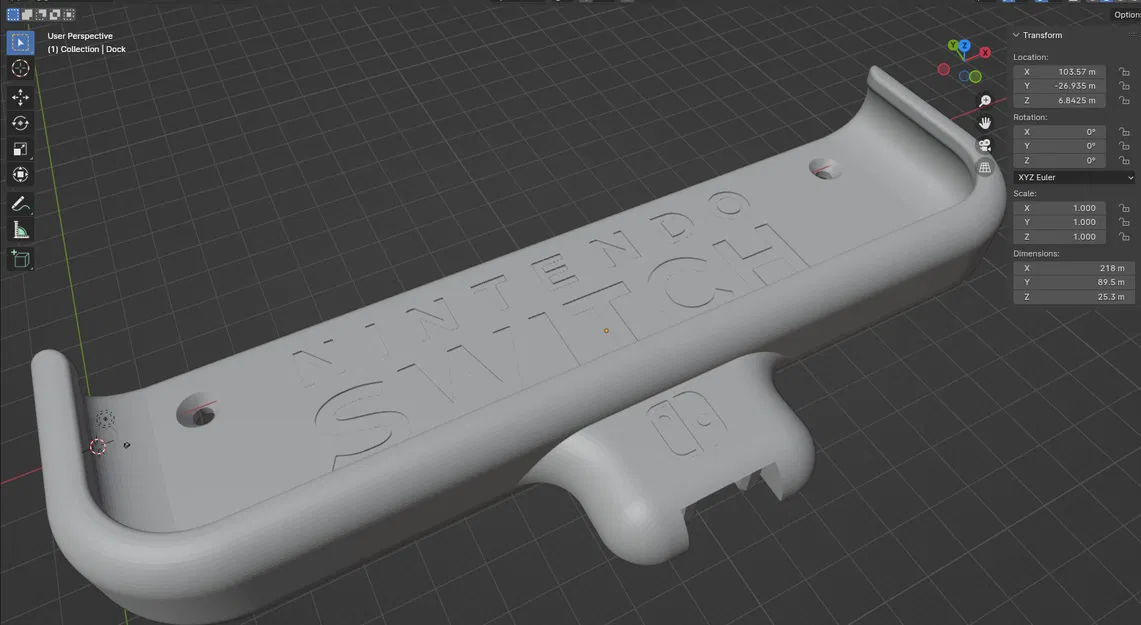 Giá Treo Tường Nintendo Switch Lite (Bản Vít Thạch Cao) - Image 6