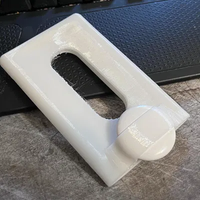 Ví kẹp trượt linh hoạt (Ví thẻ TPU mềm) có khe cắm Apple Airtag