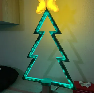 Cây Thông Noel In 3D "Kiểu Gas"