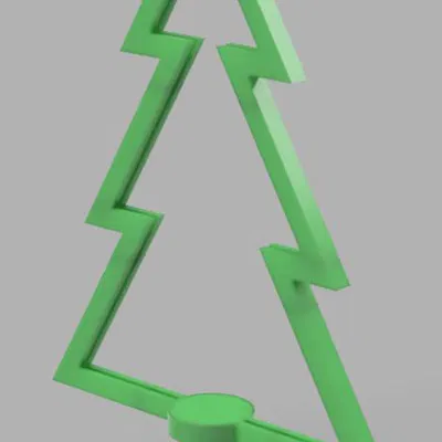 Cây Thông Noel In 3D "Kiểu Gas"