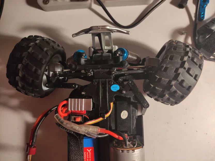 Wltoys a959 / a969 / a979 Cải Thiện Góc Lái, Sửa Góc Toe-out và Góc Caster 12 Độ với Bộ Phận In 3D - Image 3