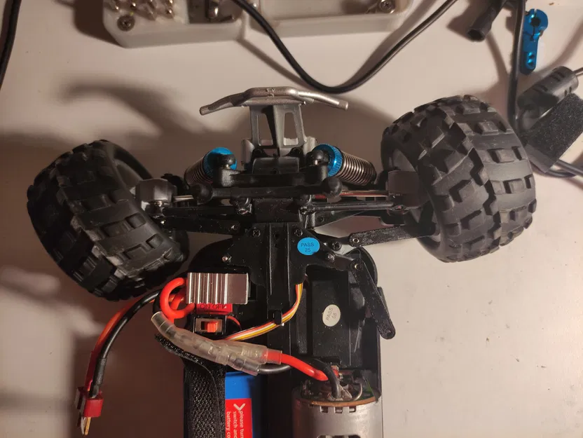 Wltoys a959 / a969 / a979 Cải Thiện Góc Lái, Sửa Góc Toe-out và Góc Caster 12 Độ với Bộ Phận In 3D - Image 5