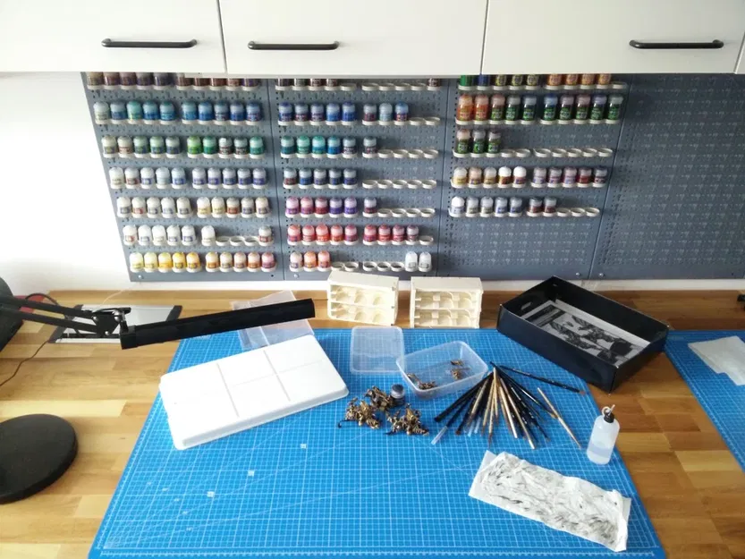 Kệ đựng sơn Citadel cho bảng treo đồ Kuepper/Küpper - Image 1