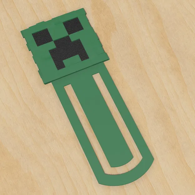Bookmark Minecraft Creeper - Image 1