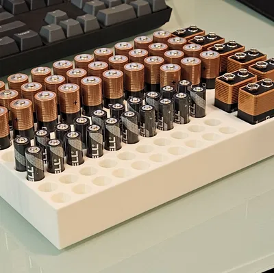 Khay Đựng Pin Cỡ Lớn "Kiểu Costco" Cho Pin AA/AAA/9V