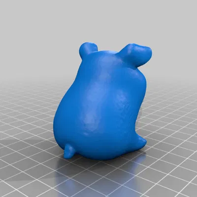 Heo squat (tạo bởi Revopoint POP)