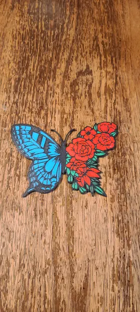 Bướm Hoa có Vòng Treo - Image 1